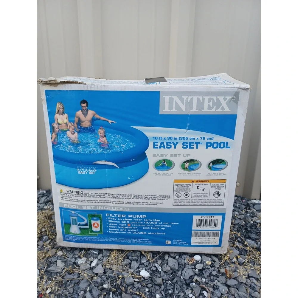 10 Foot Easy Set Pool with Pump and Filter INTEX 10' x 30